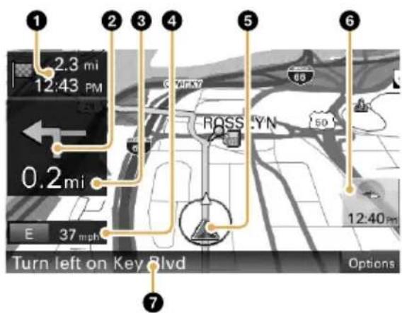 SONY NVU94T - Map display - 1