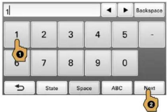 SONY NVU94T - Searching by address - 2