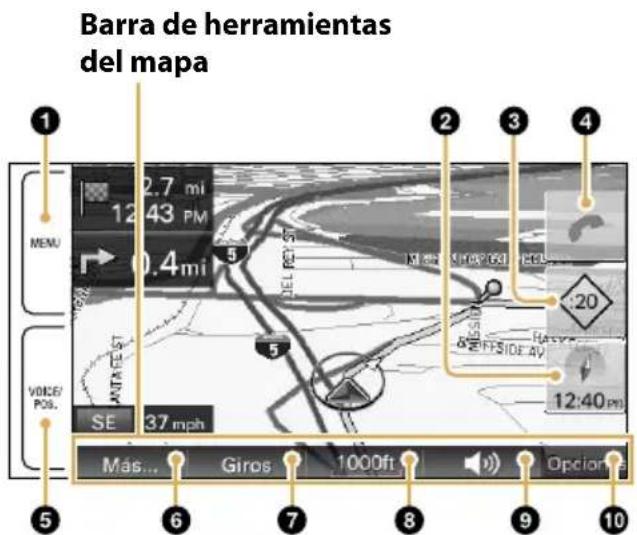 SONY NVU94T - Herramientos del mapa - 1