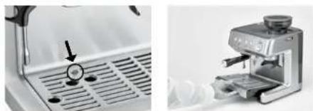 Solis Grind & Infuse Compact 1018 - CLEANING THE DRIP TRAY WITH DRIP GRID - 1