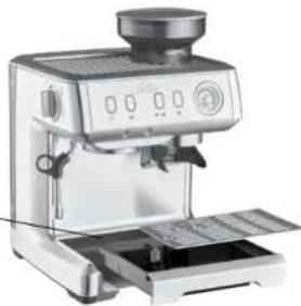 Solis Grind & Infuse Compact 1018 - REINIGUNG DER ABTROPFSCHALE MIT ABTROPFGITTER - 2