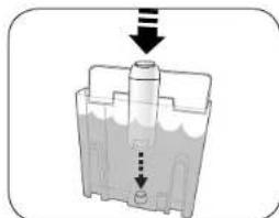 Solis Grind & Infuse Compact 1018 - WATERING THE SOLIS WATER FILTER AND INSTALLING IT IN THE TANK - 5