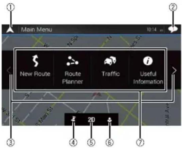 PIONEER AVICW8500NEX - Écran principal - 1