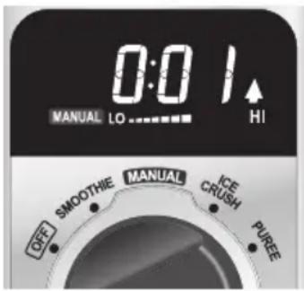 WOLF WGBL110S - Utilisation du mode manuel - 2