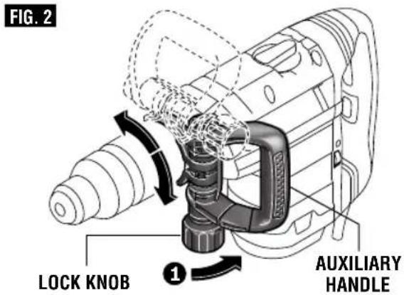 BOSCH DH712VC - AUXILIARY HANDLE - 1