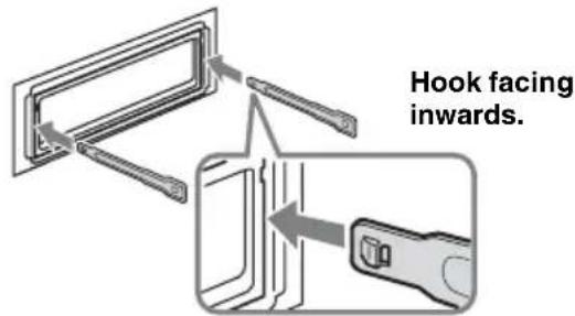 SONY CDXGT33W - Remove the unit. - 1