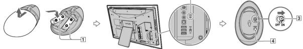 SONY Vaio VGCLT34E - Préparation de la souris sans fil - 1