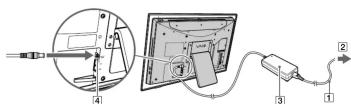 SONY Vaio VGCLT38E - Branchez l'adaptateur c.a. - 1