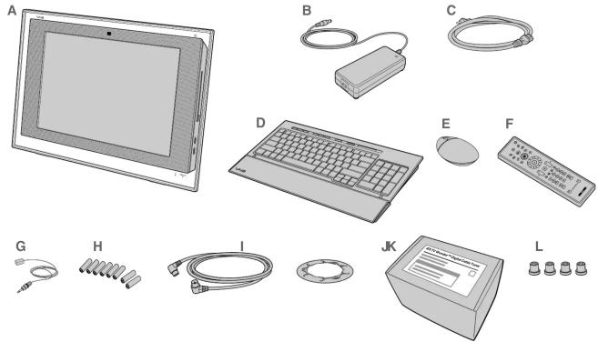 SONY Vaio VGCLT38E - Main unit and supplied items Unité principale et articles fournis - 1