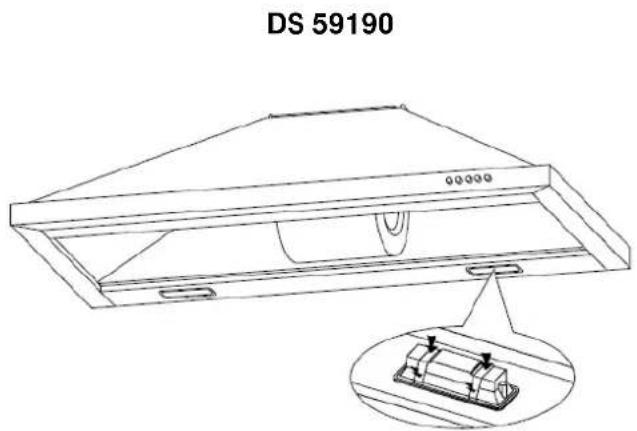 Orbegozo DS 59190 IN - SUSTITUIÇÃO LÂMPADAS. - 2