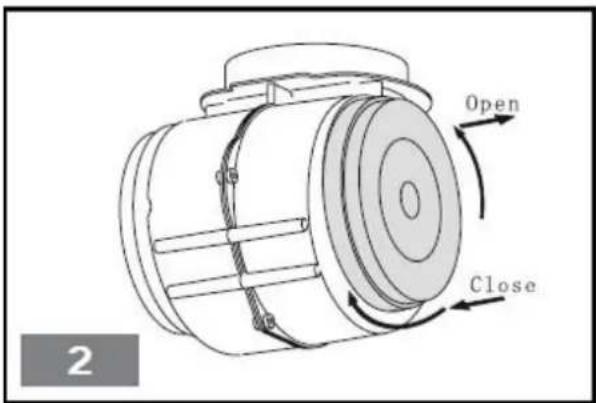 Orbegozo DS 59190 IN - SETTING UP AND CHANGING THE ACTIVE CARBON FILTER - 1