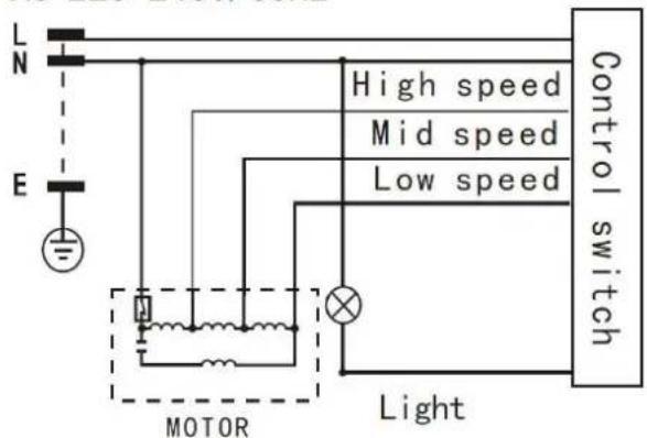 Orbegozo DS 59190 IN - ELECTRICAL DIAGRAM. - 1