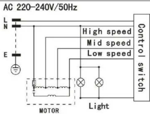 Orbegozo DS 58190 B IN - ELECTRICAL DIAGRAM. - 1