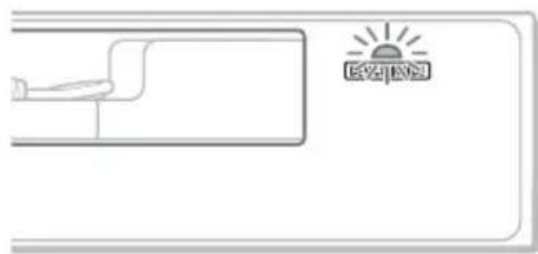 SONY DSXMS60 - Si el panel frontal no está colocado cuando el motor está apagado. - 1