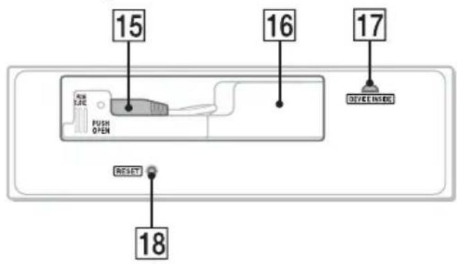 SONY DSXMS60 - Sans la façade Cette section contient les instructions relatives à - 1