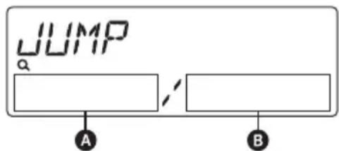 SONY DSXMS60 - Searching by skip items — Jump mode - 1