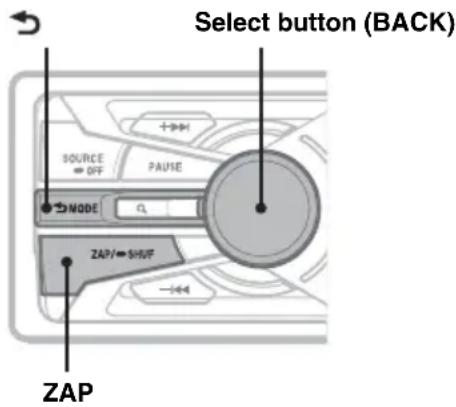 SONY DSXMS60 - Searching a track by listening to track passages — ZAPPIN™ - 1