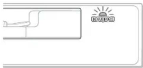 SONY DSXMS60 - If the front panel is detached when the ignition is turned off. - 1