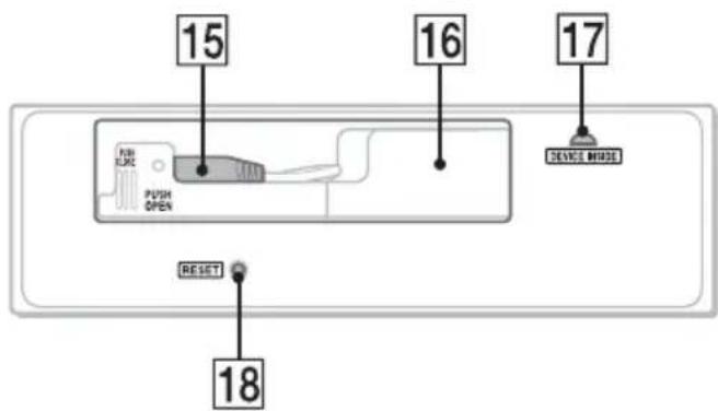 SONY DSXMS60 - Panel frontal extraído Este apartado contiene instrucciones acerca de la - 1