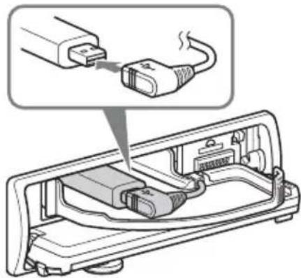 SONY DSXMS60 - Raccordez le périphérique USB au port USB. - 1