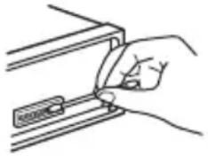 SONY DSXGS80 - Reinigen der Anschlüsse - 1