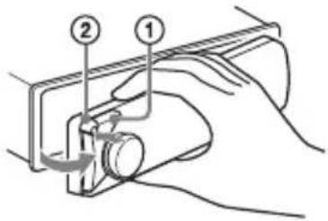SONY DSXGS80 - Extracción del panel frontal - 1