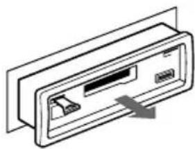 SONY XRCA333 - Dismounting the unit - 4