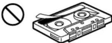 SONY XRCA333 - Entretien des cassettes - 2