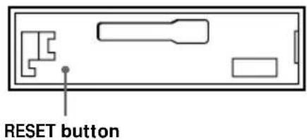 SONY XRCA333 - Resetting the unit - 1