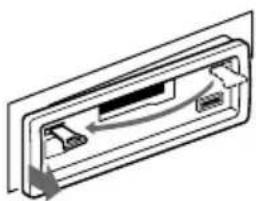 SONY XRCA333 - Dismounting the unit - 3