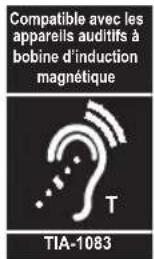PANASONIC KXTG4222 - Conformité à la norme TIA-1083 - 1