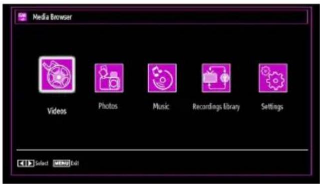 MANHATTAN MT19LED12DVX - Media Playback Using Media Browser - 1