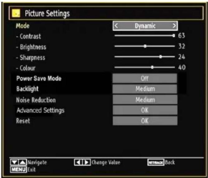MANHATTAN MT19LED12DVX - Configuring Picture Settings - 1