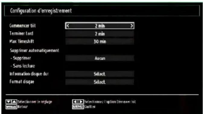 MANHATTAN MT19LED12DVX - Enregistrer la configuration - 1