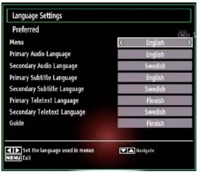 MANHATTAN MT19LED12DVX - Language Settings - 1