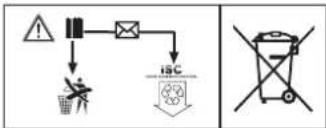 EINHELL TCLD 50 - Απόρριψη των μπαταριών - 1