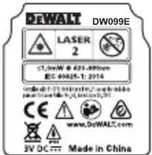 DEWALT DW099S - AVISO: - 1