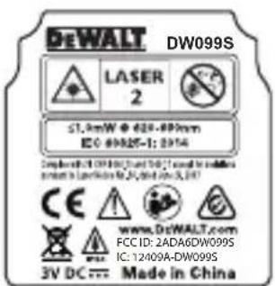 DEWALT DW099S - ADVARSEL: - 2
