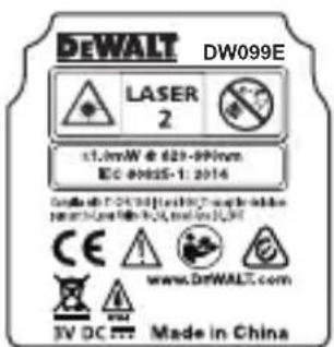 DEWALT DW099S - ADVARSEL: - 1