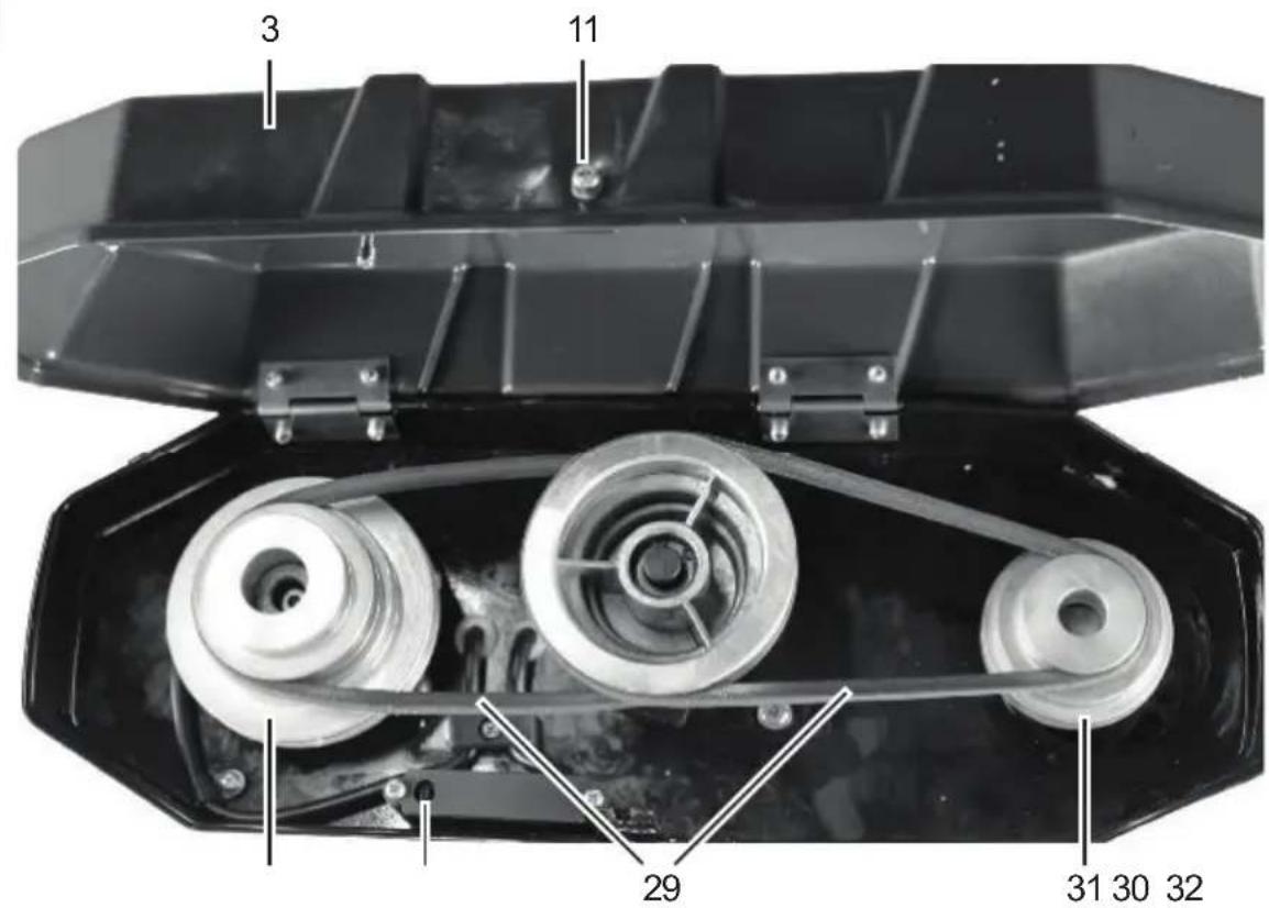 PARKSIDE PTBM 500 E5 - sestaveni · Nákresy explózii - 2