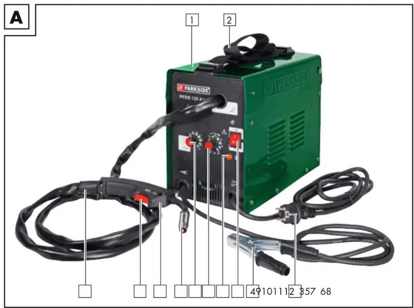 PARKSIDE PFDS 120 A2 - 1