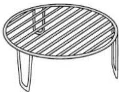 INDESIT MWI 3455 IX - GRILLE SUPÉRIÉURE - 1