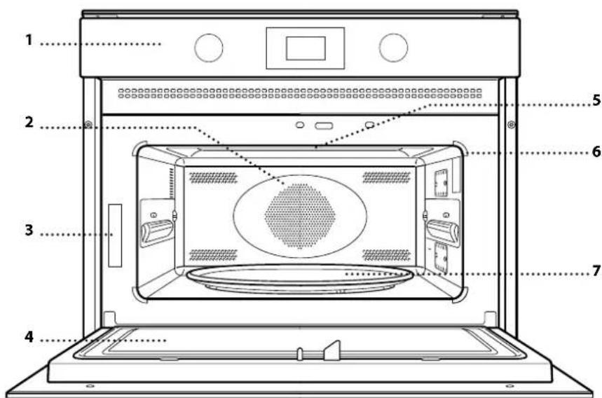 INDESIT MWI 3455 IX - DESCRIPTION DU PRODUIT - 1
