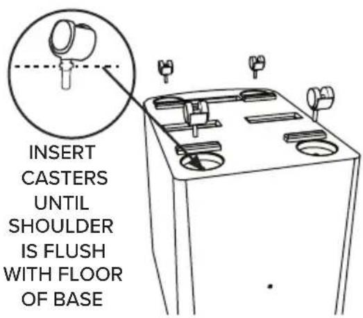 AirCare 836000HB - ASSEMBLE CONTENTS OF BASE - 1