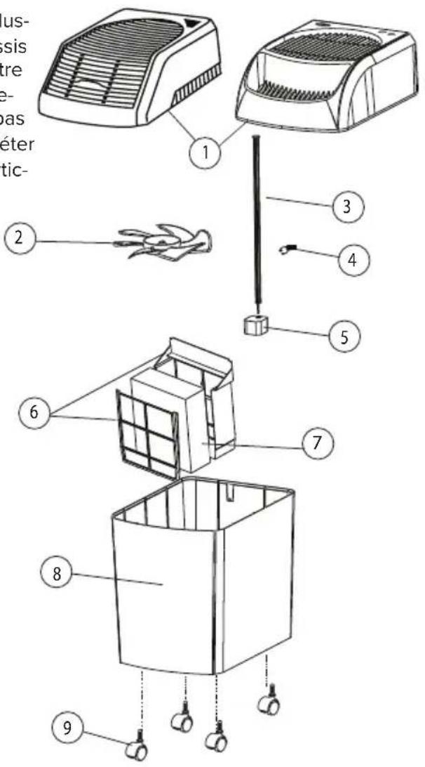 AirCare 836000HB - Pièces de rechange et accessoires - 1