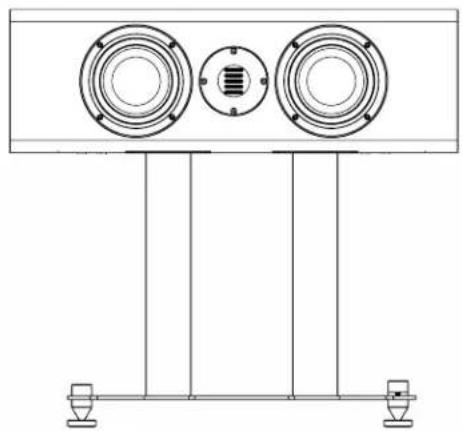 ELAC Carina BS243.4 - Center Speaker Setup - 3