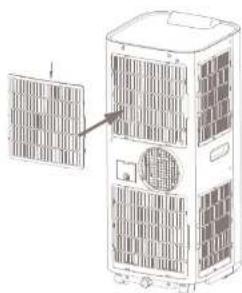 DUUX Blizzard - Installation des Kohlefilters - 1