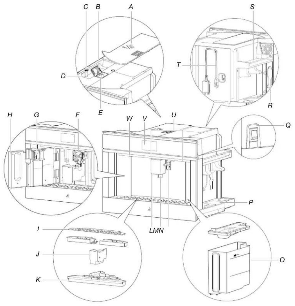 JENN-AIR JJB6424HL - Coffee System: - 1