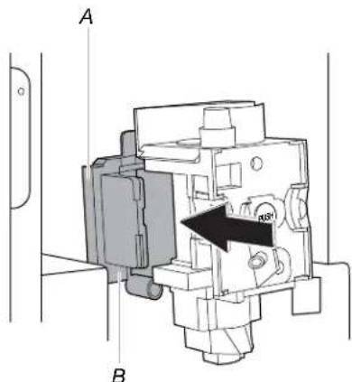 A B