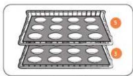 SAMSUNG NV51M9770DS - Emplacement de la grille et des plats - 3